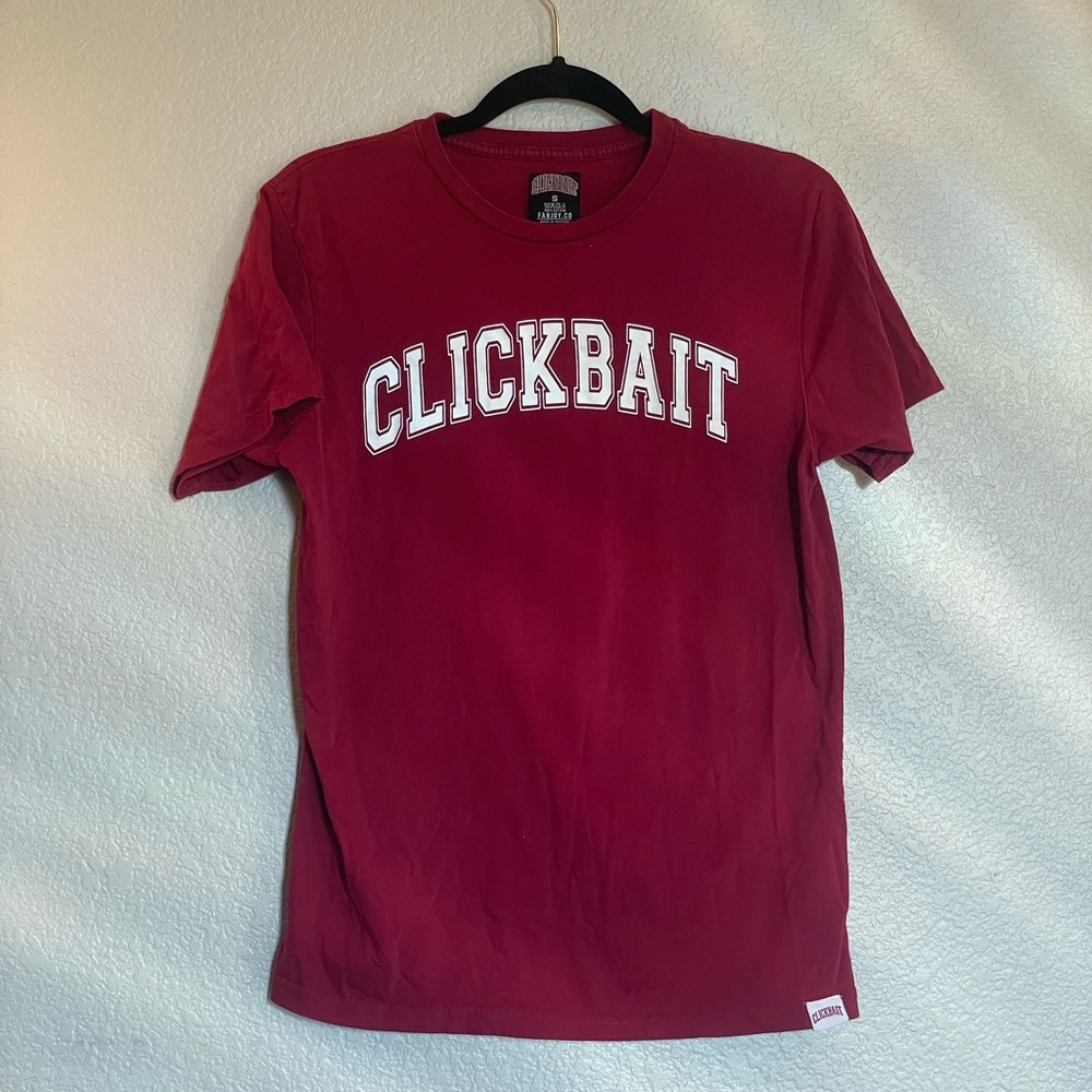 David Dobrik Varisty Letter Clickbait Merch T-shirt